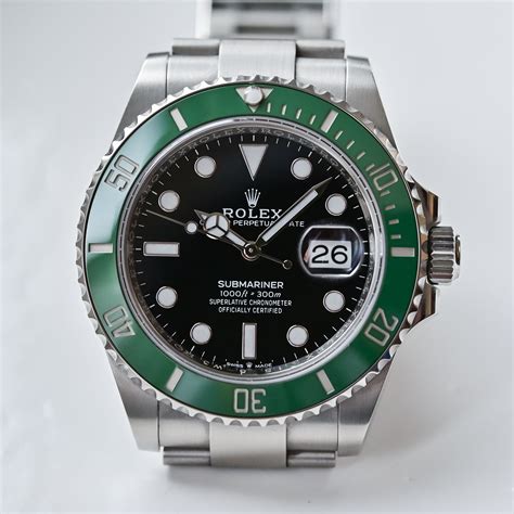 rolex green dial sub|Rolex submariner date 126610lv.